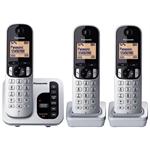 Model Number: KXTGC223ALS

The Panasonic KX-TGC223ALS Triple Handset Cordless Phone features a sleek, compact design with an easy-to read 1.6&rdquo; LCD screen for each handset and with careful desi...