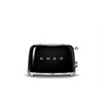 Model Number: TSF01BLAU


	2 extra wide slots ensure that the 50s Style Toaster by Smeg is capable of toasting even large products like bagels.
	Get the perfect toast with 6 browning levels and mo...