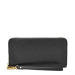 Model Number: FOS-SL7153001

Get (tech) smart! Designed to stow your handheld, cards and cash, our Emma large zip clutch is hands-free and on trend in glazed leather.


	SIZE: 8
