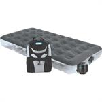 Model Number: 1239535

Up the ante on convenience and take this bed wherever you go with the nifty Aerobed Backpack Mattress. This funky bed and backpack combination boasts a full-size single inflat...