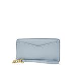 Model Number: FOS-SL7795436

This leather wallet features 12 credit card slots, three gusseted pockets, two bill compartments and a detachable wristlet strap.
