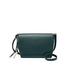 Model Number: FOS-ZB7615380

This leather crossbody boasts a back slide pocket, magnetic snap closure and adjustable strap.

