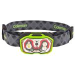 Model Number: 1405533

Shine a light on your path hands free with the help of the Coleman Vanquish 300 litre Lithium Ion Headlamp.


	300 lumens, 2.5hr runtime and 50M range on high
	Adaptix, Ki...