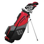 Model Number: GC6145

Complete 15-piece golf set.Advanced engineering moves weight back from the face for improved accuracy and distance. Performance head shape design delivers more accurate shots w...
